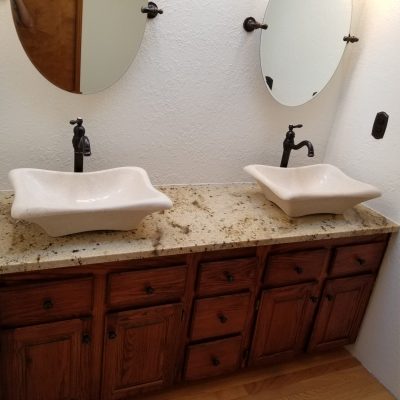 Double vanity bathroom project